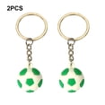 thumbnail image 1 of 2Pcs Keychain Mini Cartoon Key Ring Modern Auto Charm Handmade Girl Exquisite Bag Durable Auto Pendant Decoration Party Gifts Green Keychain, 1 of 9