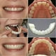 thumbnail image 5 of Sonrisa Snap On Dientes postizos Carillas dentales inferiores y superiores Juego de cubiertas dentales para dentaduras postizas, 5 of 5
