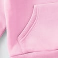 thumbnail image 6 of Byoo Hoodie for Girls Solid Color Casual Hooded Sweatshirt Kids Sports Soft Pullover Top, 6 of 8
