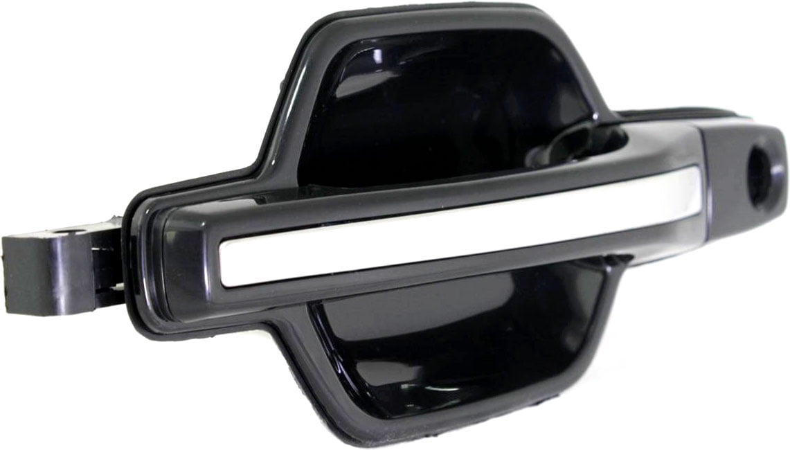 Replacement REPM462190 Exterior Door Handle Compatible with 2001-2006 Mitsubishi Montero Front, Left Driver Smooth Black