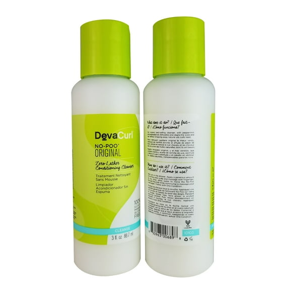 DevaCurl No-Poo Original 3 oz Two