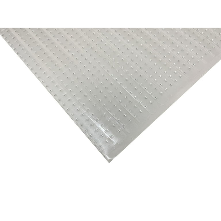 Ottomanson Floor Protector Waterproof Non-Slip 2x8 Indoor Protector Runner  Rug, 2'2 x 8', Clear 