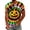 H536 Orange, variant on SJLDQY Halloween Men's Tie Dye T Shirts Novelty Pumpkin Graphic Tees Short Sleeve Crewneck T-Shirts for Men Hallowmas Streetwear Casual Tops