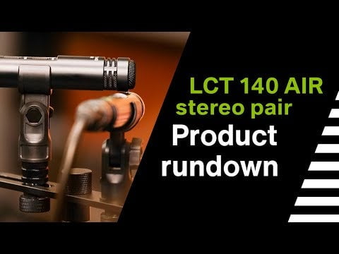 Lewitt LCT 140 AIR Small Diaphragm Condenser Microphone Stereo Pair