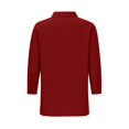 thumbnail image 7 of Womens Cotton Linen 3/4 Sleeve Shirts 2026 Button down Collared T Shirt Work Summer Casual Tops Lightweight Breathable Comfy Tops by Yigetop Wine L, 7 of 7
