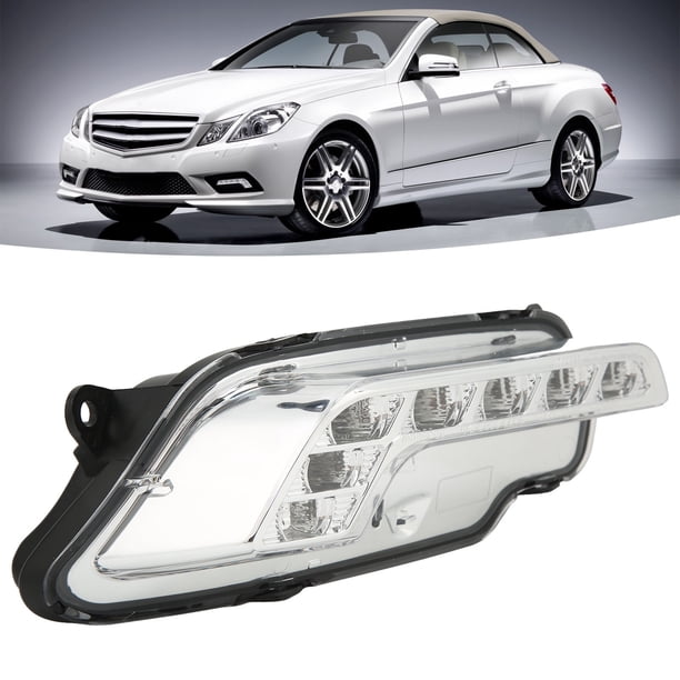 Montaje de Luz AntiniBla Acuto, Faros Antinibla ABS, Luz AntiniBla Delantera, Lámpara de Circulace Diurna Imperiable, Repuestro para E350 E550