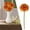 Orange(1PCS), variant on Garloy Artificial Flowers,Artificial Chrysanthemum Ball Hydrangea,Bridal Wedding Bouquet,Fake Flowers,Faux Florals,DIY Branches Centerpieces,Artificial Chrysanthemums Flowers Flower Balls,1PC,9"