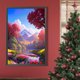 thumbnail image 2 of Pintura de diamante 5D DIY taladro redondo completo montañas campos flores decoración 40x60cm, 2 of 9