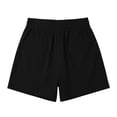 thumbnail image 5 of Cagogo Women's High Waisted Drawstring Shorts with Pockets Quick Dry Casual Loose Sport Shorts Summer Beach Work Lounge Athletic Shorts, Black XL, 5 of 6