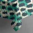 thumbnail image 3 of Leopard Pattern with Green and Black Spots Rectangle Tablecloth 60"x84",Waterproof Polyester Rectangle Table Cloth, Wipeable Spillproof Polyester Tablecloth for Dining, Camping, Indoor and Outdoor, 3 of 5