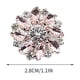 thumbnail image 2 of Floral Rhinestone Glass Button DIY Hand Decorated Button Shirt With, 2 of 5