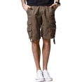 thumbnail image 3 of Cargo Short Match Comfort 3056 para hombre, color caqui oscuro, talla 3XL/38, 3 of 6