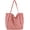 Red-thin Stripe, variant on PIKADINGNIS Fashion Fringe Shouler Bag Canvas Handbag for Women Girls Stripe Hobo Tote Bag