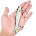 thumbnail image 4 of Cebos TARUOR 140mm Multi articulado Swimbait realista 8 segmentos pesca Swimbait Minnow señuelos art Taruor Cebos, 4 of 7