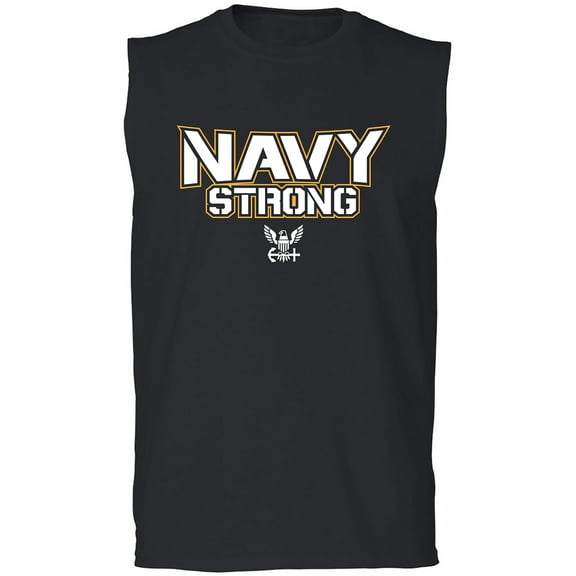Navy Strong Adult Sleeveless Tee