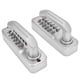 thumbnail image 3 of Cerradura de puerta de cerca, manija de doble cara Cerradura de puerta mecánica Cerradura de puerta Durabilidad extendida, 3 of 9