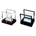 thumbnail image 2 of Cradle Balance Ball Pendulum Perpetual Motion Instrument Glowing Physical Toy Home Office Ornament, 2 of 9