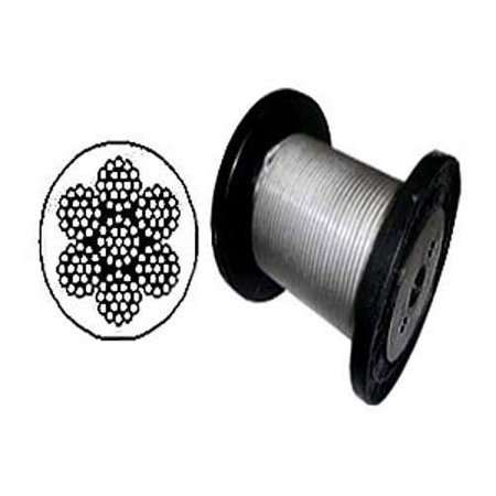 304 Grade 7 x 19 Stainless Steel Cable Wire Rope 5/16"- 150 ft$$Tools & Hardware Other