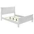 thumbnail image 6 of Nim 5pc Queen Bedroom Set- Sleigh Panel Design- White Okume Veneer, 6 of 6