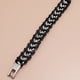 thumbnail image 2 of EeaseMX Pulsera trenzada de cuero para hombre, pulsera de cadena estilo punk personalizada., 2 of 8
