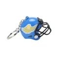 thumbnail image 4 of segolike Keychain Pendant Hanging Miniature Football Helmet Versatile Key Chain for Purse blue, 4 of 9