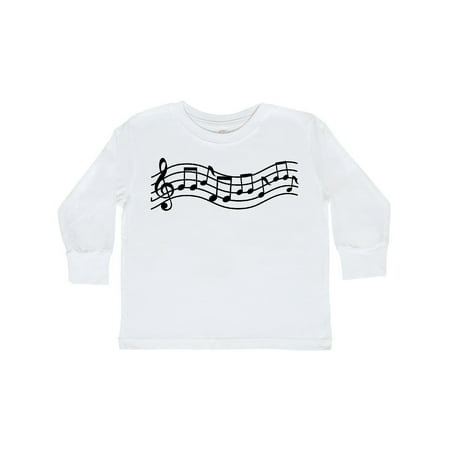 

Inktastic Music Staff Musical Gift Gift Toddler Boy or Toddler Girl Long Sleeve T-Shirt