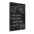 thumbnail image 2 of Tangletown Fine Art Happy Home Recipe By Anna Quach,  Gallery Wrap Canvas, 2 of 2