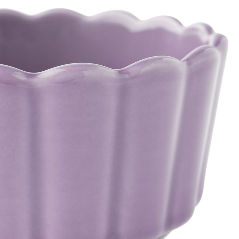 The Pioneer Woman Colette Stoneware Ramekins, Purple, Set of 4
