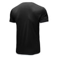 thumbnail image 5 of IYTR Mens Shirts Athletic Gym Workout Shirts Round Neck Short Sleeve T Shirts Casual Solid Color Slim Sports Daily Top Blouse Black XXL, 5 of 5