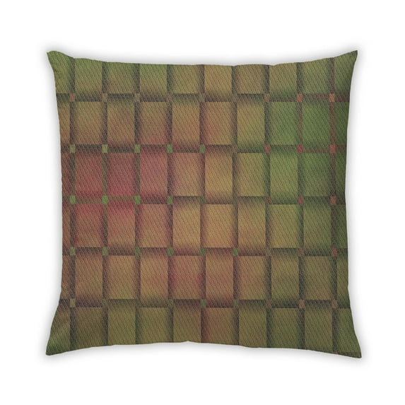 Ahgly Company Indoor Square Contemporary Throw Pillow, 18 inch by 18 inch