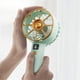 thumbnail image 5 of Ventilador portátil recargable por USB con pantalla LED, 6 velocidades, silencioso, ideal para oficina, escritorio, deportes al aire libre, viajes, hogar, Aestivo | Rosa | AESTIVO, 5 of 6