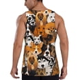 thumbnail image 2 of Sigee Dogs Different Breeds for Men's Workout Tank Top, Athletic Gym Sleeveless Shirt - Quick Dry, Lightweight, Breathable X-Large, 2 of 9