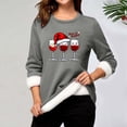 thumbnail image 1 of MHFRRA Hauts à Manches Longues pour Femmes Chandail Thermique Épais à Col Rond avec Poche XXXXXL, 1 of 4