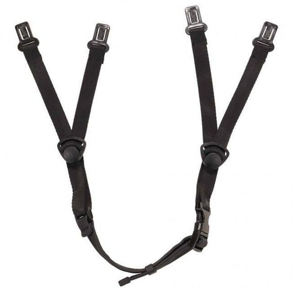 Safety Helmet Replacement Chin Strap, Black