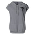 thumbnail image 5 of VISALY Hoodies Pullover Graphic Sweatshirts Jacket Sleeveless Hoodie T Shirt Summer Short Sleeve Tops Hoodie Vest Plain Shirt Sweatshirt Casual Tops Basic Sweatshirt Tunic Sweater Grey Xxl, 5 of 5