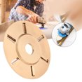 thumbnail image 3 of Herwey Woodworking Milling Cutter, Convenient Wood Carving Disc, For Woodworking Wood Carving, 3 of 8