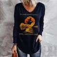 thumbnail image 4 of Halloween Pullover for Womens--Lady Casual Loose Long Sleeve Shirts V-neck Tops Halloween Printed Pullover Sweatshirts, 4 of 4