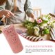 thumbnail image 5 of Raindrops De Tul Con Lentejuelas Color Oro Rosa Para De Bodas Y Envoltura Creativa, 5 of 6