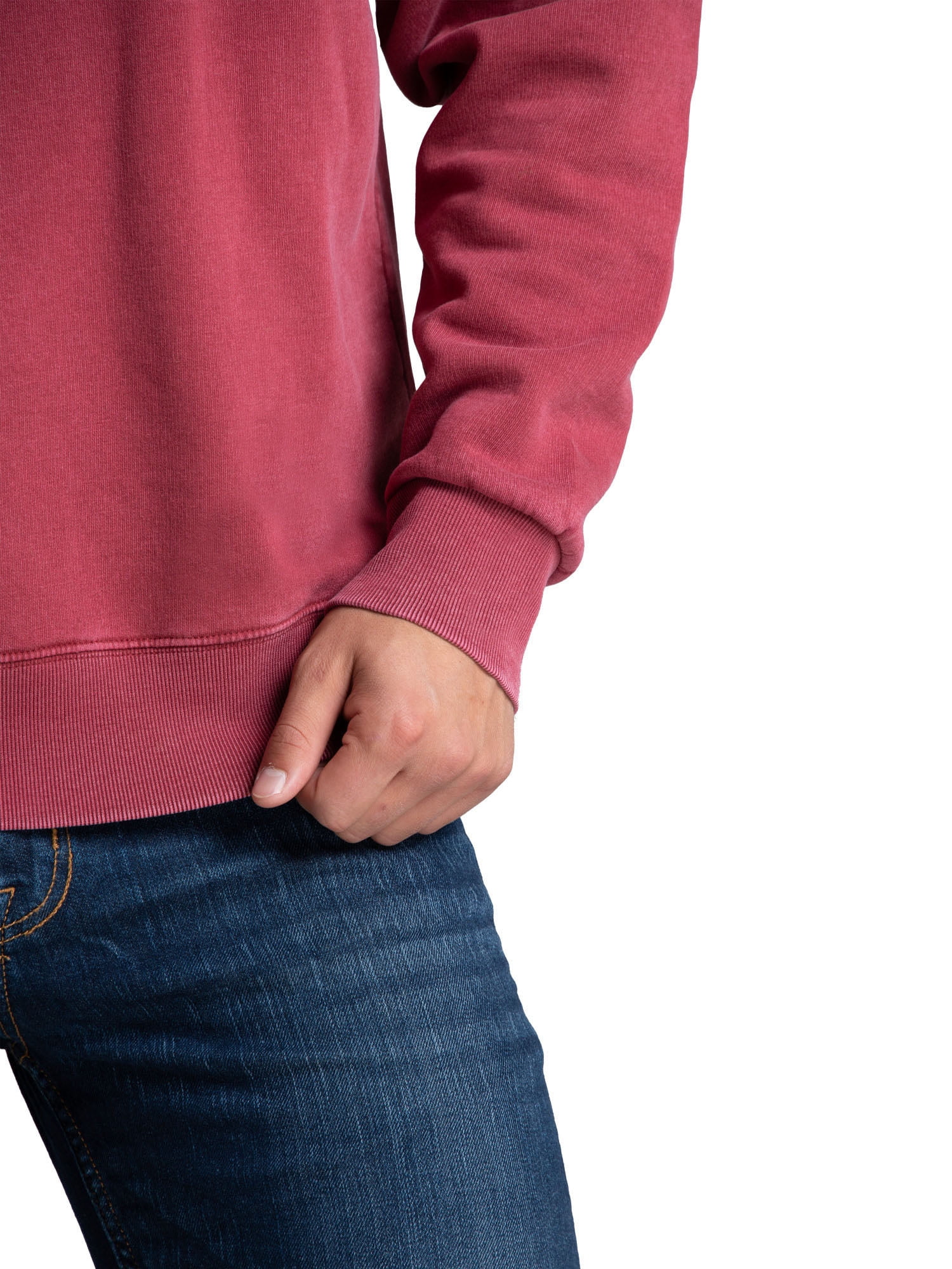 Fruit of the Loom Men's Ultra-Soft Garment Dyed Crew Sweatshirt, Sizes S - 2XL