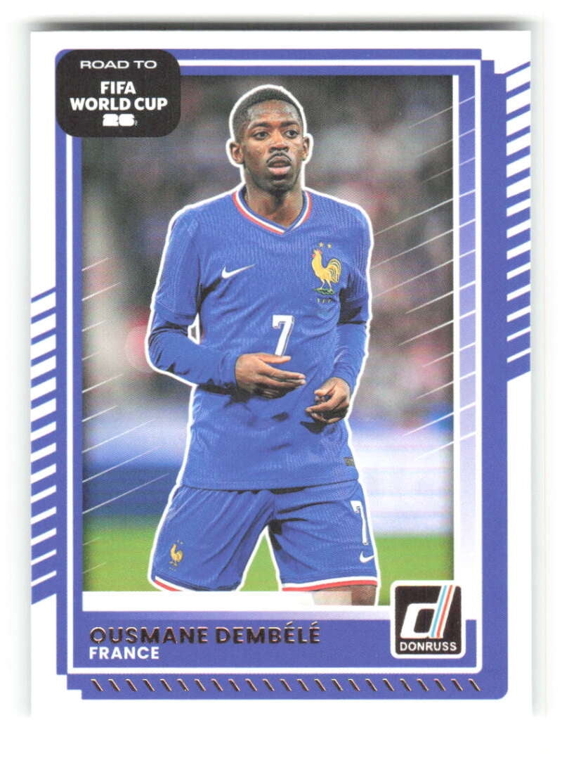 2025-26 Donruss Road to FIFA World Cup #137 Ousmane Dembele France