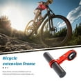 thumbnail image 3 of Ettsollp Bike Handlebar Extension Bicycle Handlebar Extension with Double Clamp Base Universal Aluminium Alloy Extender, 3 of 8