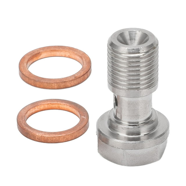 Brake Line Banjo Bolt,7/16in‑24 Banjo Bolt with Brake Banjo Bolt Banjo Bolt Ultimate Reliability