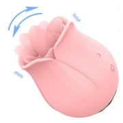 Sientice Licking Vibrators with 7 Modes, G Spot Vibrator Adult Sensory Toys ,Sexual Pleasure Tools, Nipple Clitoral Stimulator Rose Toy for Women Adult Sex Toys & Games(Pink)