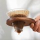 thumbnail image 3 of Coffee filter paper wooden tray Hand-poured simple filter cup, 3 of 5