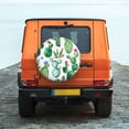thumbnail image 4 of Haiem Spare Tire Cover , Wheel Cover with Cactus Plants1 printed, Camper Spare Tire Cover Fit for Jeep Wrangler Rv SUV Truck Travel Trailer-15 inch, 4 of 9