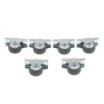 thumbnail image 4 of 6 Unidades Ruedas Giratorias Equipo Medico Accesorios para Sillas de Ruedas Scooters gris Yuyangstore Ruedas giratorias universales, 4 of 8