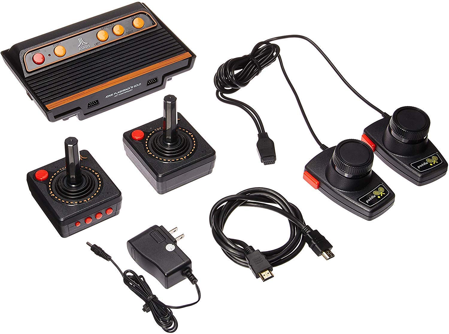 AtGames Atari Flashback 8 Gold Deluxe with 120 Games - Includes 2 Controllers and 2 Paddles - image 3 of 3