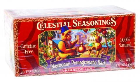Celestial Seasonings: Moroccan Pomegranate Red Rooibos Tea, 20 ct by Hain Celestial