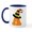 White/Navy Inside, variant on CafePress - Halloween Letter A Witch Monogram Mug - 11 oz Ceramic Mug - Novelty Coffee Tea Cup
