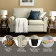 thumbnail image 5 of Hillsdale Furniture Barroway Fabric Upholstered Loveseat Beige, 5 of 14